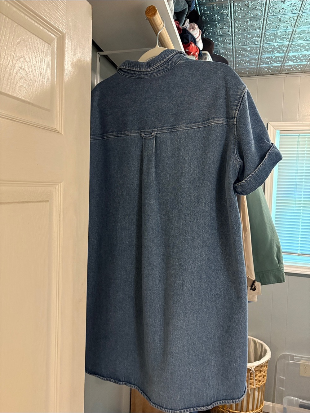 Sezane Denim Ana Dress - Picture 6 of 7